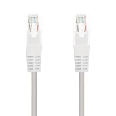 Cable de Red RJ45 UTP Nanocable 10.20.0105-W Cat.5e/ 5m/ Blanco