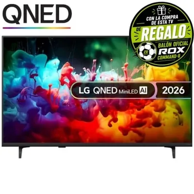 Televisor LG QNED evo AI QNED72 Mini LED 43QNED72B6B 43"/ Ultra HD 4K/ Smart TV/ WiFi
