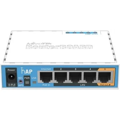 Mikrotik hAP Blanco Energía sobre Ethernet (PoE)