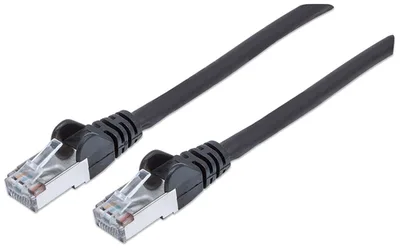 Intellinet 15m CAT6a S/FTP cable de red Negro S/FTP (S-STP)