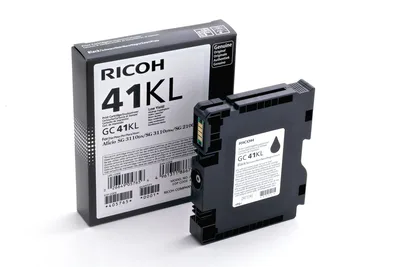 Cartucho gel ricoh gc - 41kl negro (600 pag)