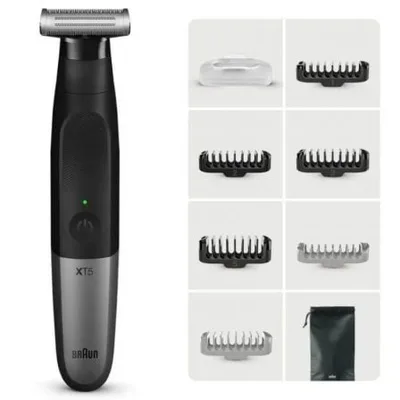 Afeitadora Braun Wet and Dry Serie X XT5200/ con Batería/ 6 Accesorios