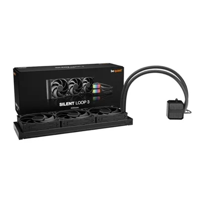 Kit refrigeracion liquida be quiet! silent loop 3 3x 140mm negro