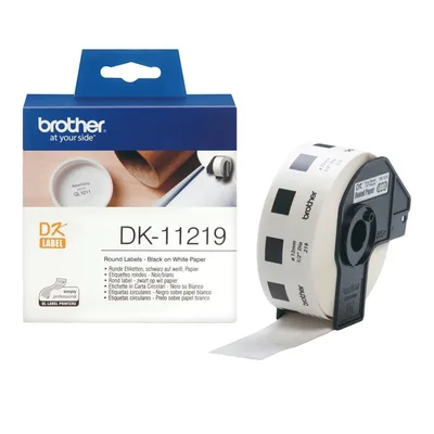 Etiquetas papel precortada brother dk11219 29 x 62 mm 800e