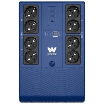 SAI Línea Interactiva Woxter Multibase UPS 1200 VA/ 1200VA-720W/ 8 Salidas/ Formato Torre