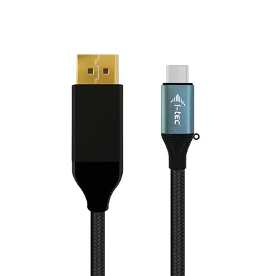 Cable adaptador i - tec usb - c a displayport -  4k - 60hz 1.5m compatible con thunderbolt 3