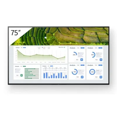 Monitor sony professional bravia 75 pulgadas 4k uhd