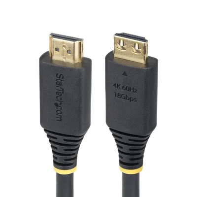 Cable hdmi 4k startech 0.30m -  macho - macho