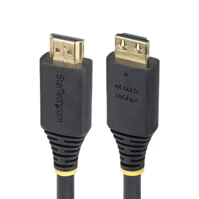 Cable hdmi 4k con agarre startech 1m -  macho - macho -  negro