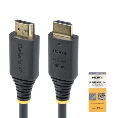 Cable hdmi 4k startech 2m -  macho - macho -  negro