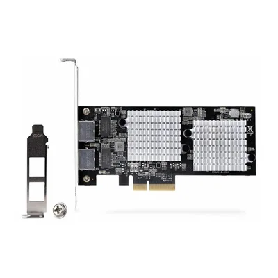 Tarjeta de red startech st10gspexndp2 2x gigabit ethernet pci express 3.0