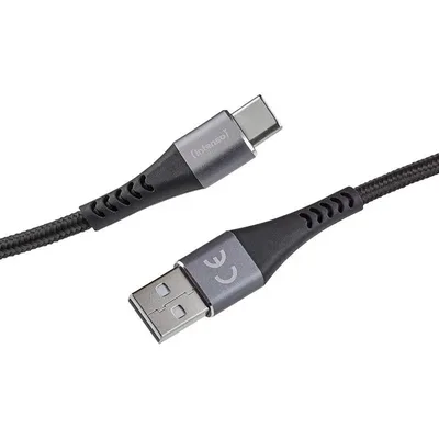 Cable usb tipo c a usb tipo a intenso 1.5m -  macho - macho -  negro