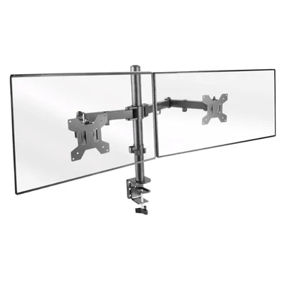 Soporte mesa mars gaming vesa hasta 32 pulgadas 100x100mm 2 brazos max 8kg - brazo