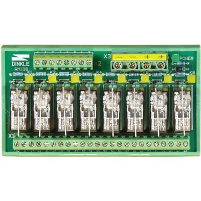 16A, 1 FORM C RELAY 24VDC x 8