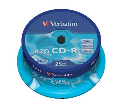 AZO CD-R 52X 700MB Crystal
