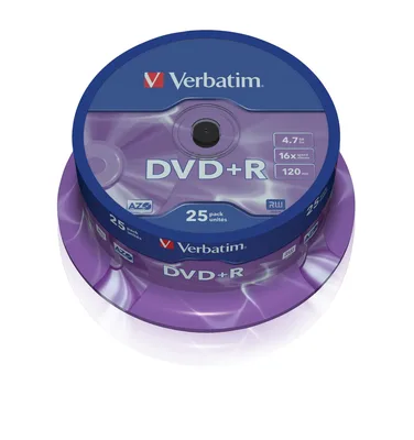 DVD+R  16X 4.7GB Branded