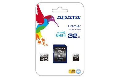 32GB SDHC Class 10 USH-I