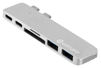 USB-C Slot-in Hub Pro Silver