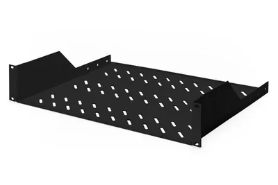 Rackmount 19" fixed shelf 2U