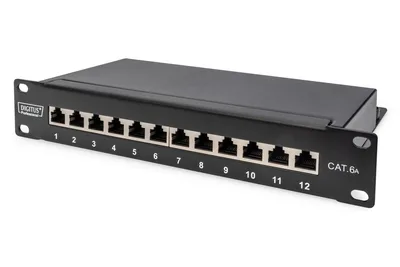 CAT 6A Patch Panel, shielded,