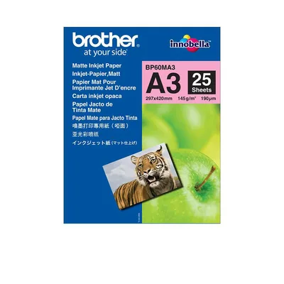 25 sheets matt A3