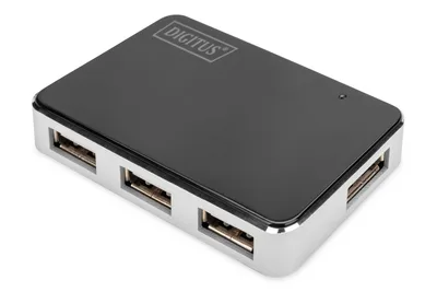USB 2.0, 4-Port Hub, 4x USB