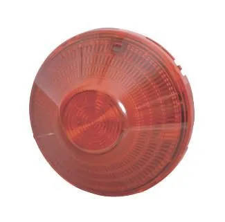 LSN strobe f/base sounder, red