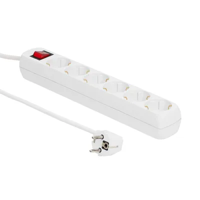 6-way Schuko Power Strip 5M