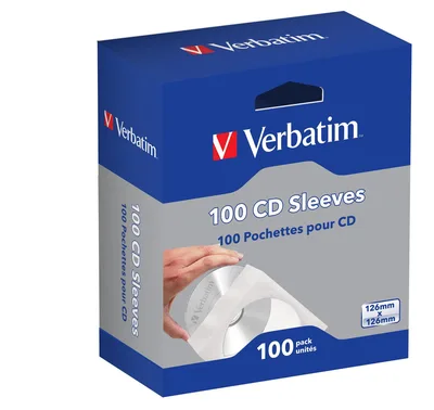 CD PAPER SLEEVES 100 PACK