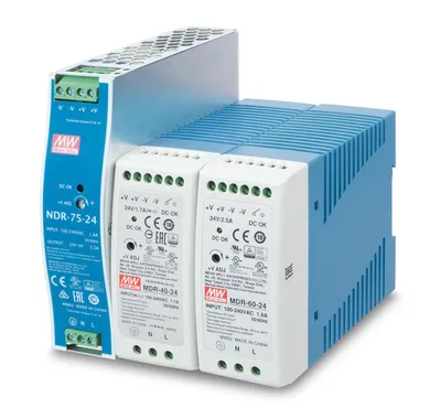 24V, 60W Din-Rail Power Supply