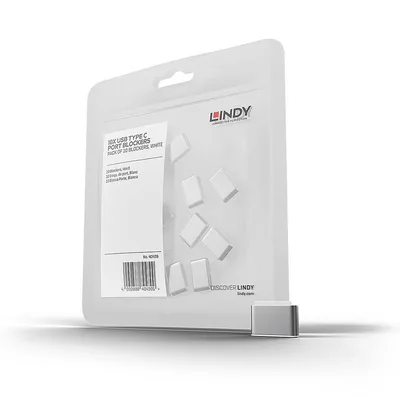 port blocker USB Type-C White