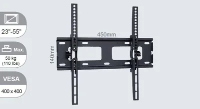 Wall mount medium tilt up to