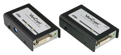 DVI + Audio RJ45 Extender