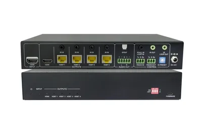 HDBT 2.0 splitter 1x4 with