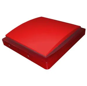 VEGA FIRE 24V SIREN RED/RED