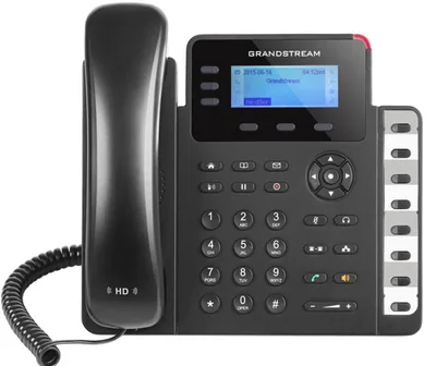 Ip Phone Black, Grey 3 Lines