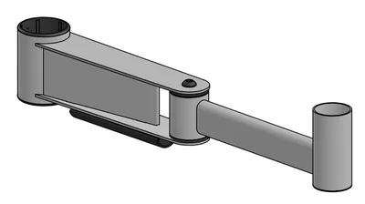 SP2, 400mm Elbow Arm, -BLACK-