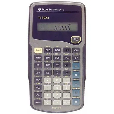 Ti-30Xa Calculator Pocket
