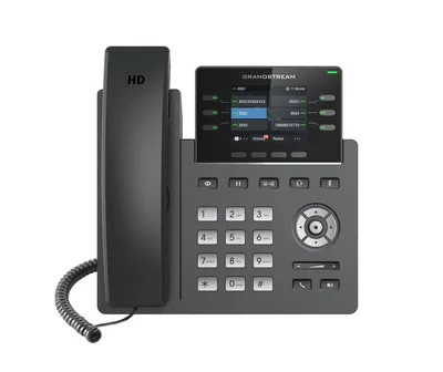 Ip Phone Black 6 Lines Tft