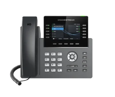 Ip Phone Black, Grey 10 Lines