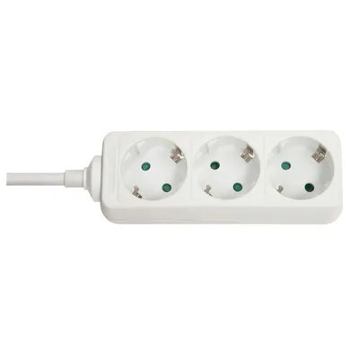 3-Way Schuko Mains Power