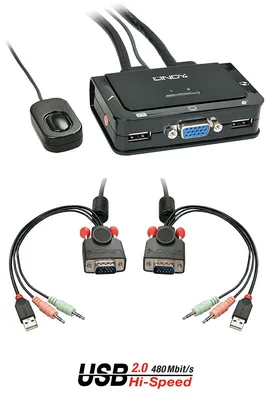2 Port VGA, USB 2.0 & Audio