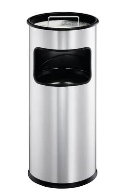 Trash Can 17 L Round Metal