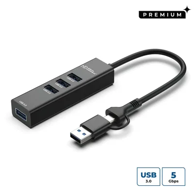 Premium USB 3.0 Hub 4-Port