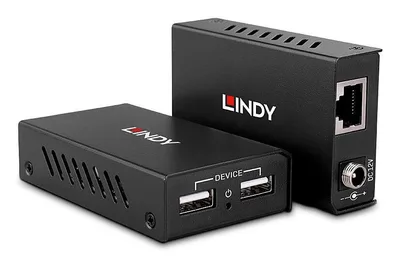 100m 2 Port USB 2.0 Cat. 6