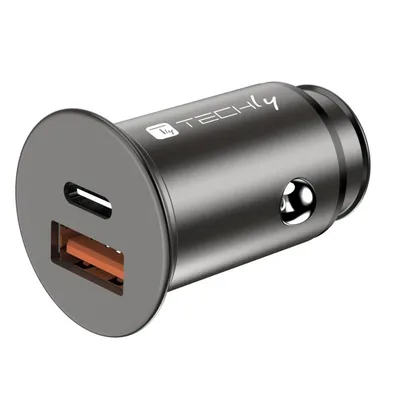 Mini Car Charger Usb-A And