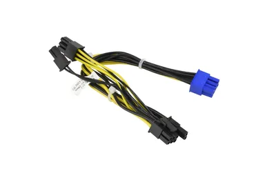 8-Pin CPU to 2x 6+2-Pin PCIe