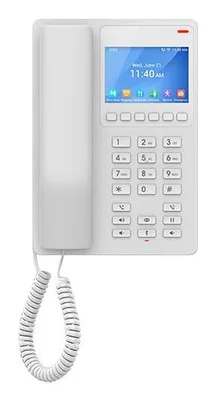 Ip Phone White 2 Lines Lcd