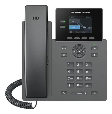 Ip Phone Black 2 Lines Tft