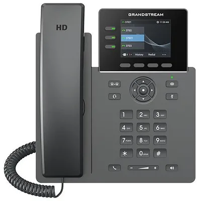 Ip Phone Black 3 Lines Tft